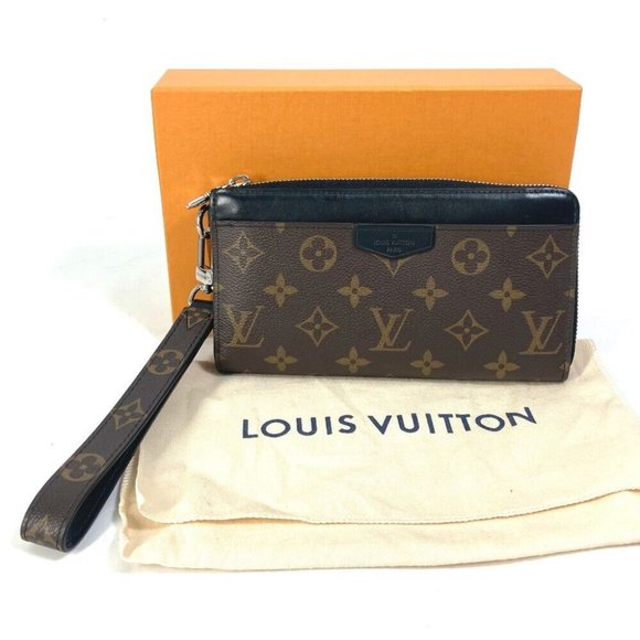 LOUIS VUITTON MonogramMacassar Zippy Dragonnes With strap Long Wallet - Picture 4 of 16